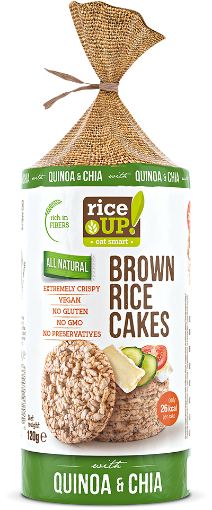 Снимка на Оризовки RiceUP! 120г киноа