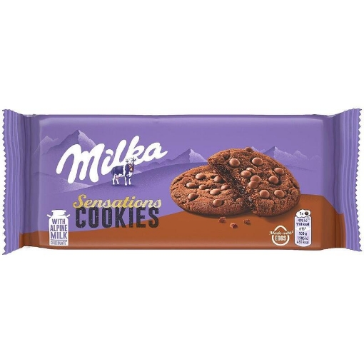 Снимка на Бисквити Milka 156г Senstations