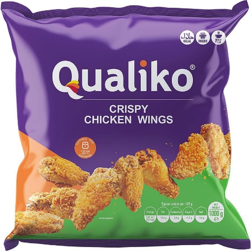 Снимка на Пилешки хапки Qualiko 500г панирани