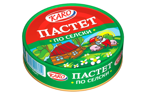 Снимка на Пастет Каро 180г по селски