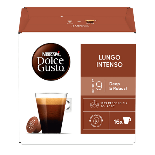 Снимка на Напитка капсули  Dolce Gusto 16бр  Lungo intenso