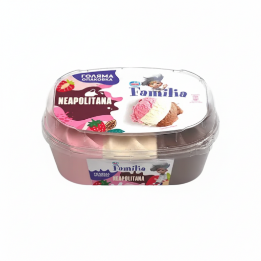 Снимка на Сладолед FAMILLIA 433г неаполитана