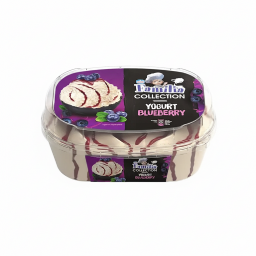 Снимка на Сладолед FAMILLIA 900мл йогурт боровинка