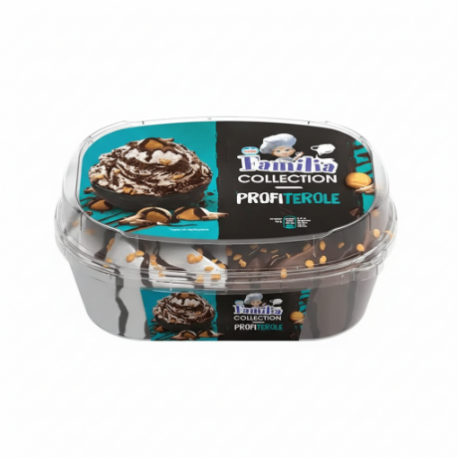 Снимка на Сладолед FAMILLIA 900мл профитерол