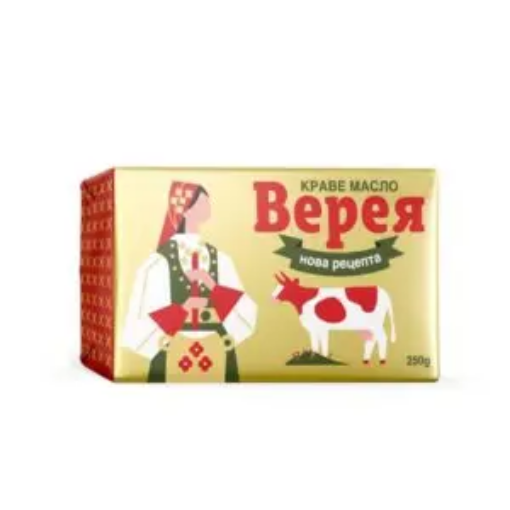 Снимка на Масло краве Верея 250г