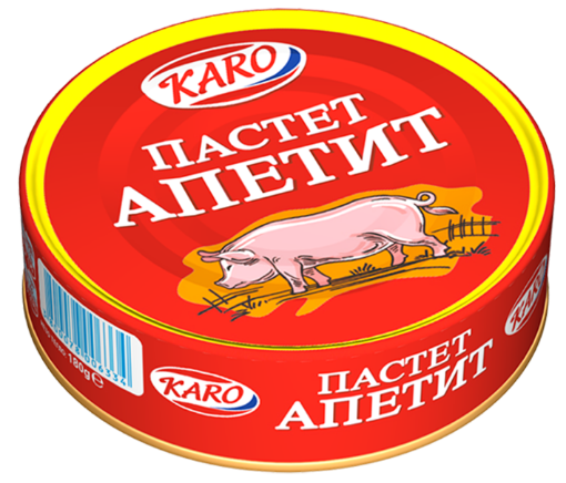 Снимка на Пастет Каро 180г апетит