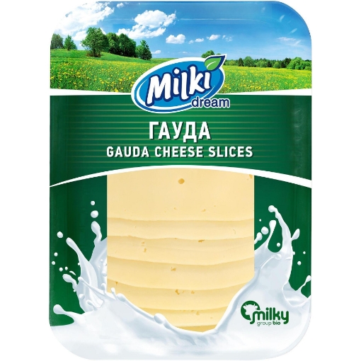 Снимка на Сирене гауда 48% Milki Dream 150г