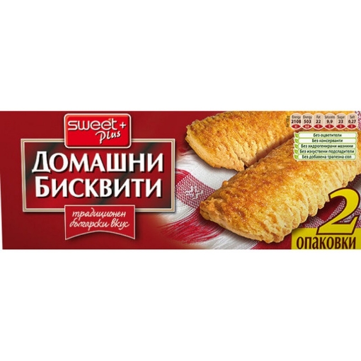 Снимка на Домашни бисквити Sweet plus 140г