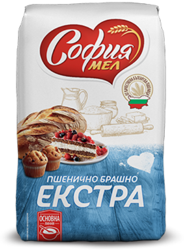 Снимка на Брашно София Мел 1кг екстра