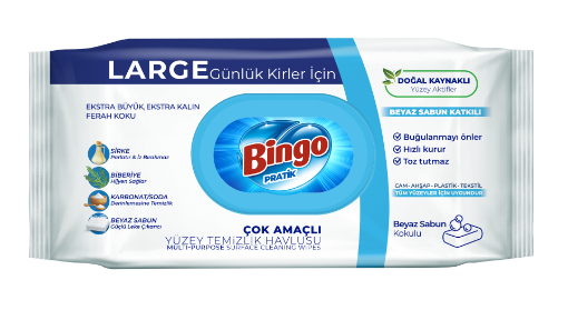 Снимка на Почистващи кърпи Bingo 96бр