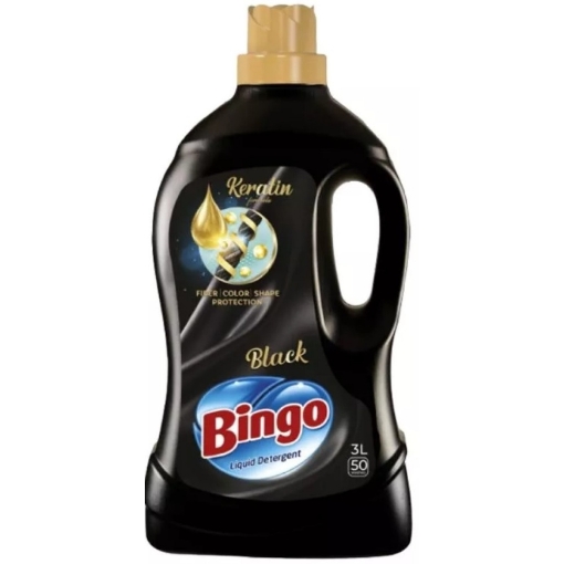 Снимка на Течен перилен препарат Bingo 3л/50пранета Black
