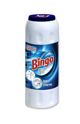 Снимка на Препарат пудра Bingo 500г хлор