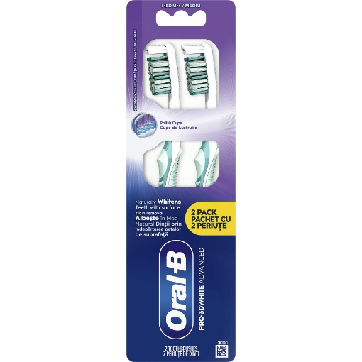 Снимка на Четка за зъби Oral B Expert PRO 3D White 2бр