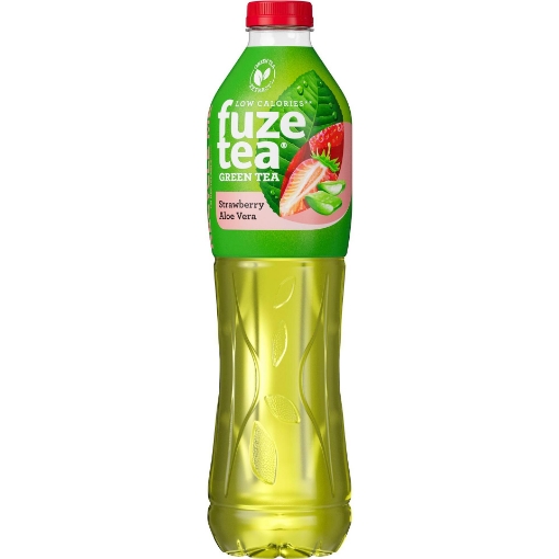Снимка на Студен чай Fuzetea 1.5л ягода и алое вера