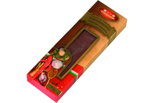 Снимка на Горнооряховска говежда луканка ,,Стефанов'' 180г