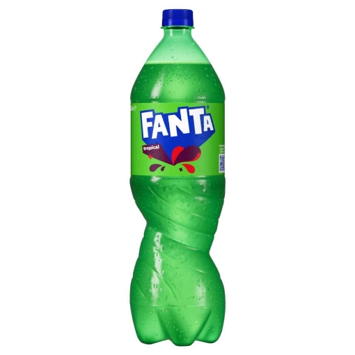 Снимка на Газирана безалкохолна напитка Fanta 1.5л тропикъл