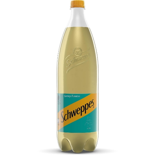 Снимка на Газирана безалкохолна напитка Schweppes  1.25л битер лимон