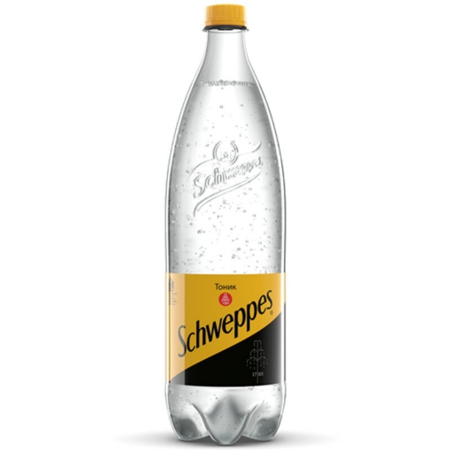 Снимка на Газирана безалкохолна напитка Schweppes  тоник 1.25л