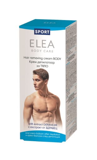 Снимка на Крем депилатоар Elea 120мл, за мъже
