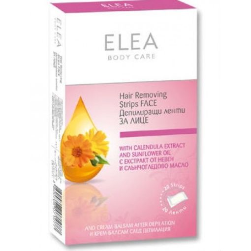 Снимка на Депилиращи ленти за лице Elea 20бр