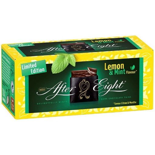 Снимка на Шоколадови бонбони After eight 200 г ягодов пълнеж