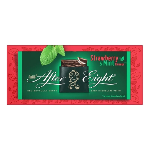 Снимка на Шоколадови бонбони After eight 200 г ягодов пълнеж