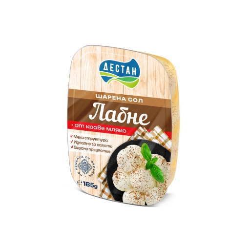 Снимка на Лабне от краве мляко Дестан 185г шарена сол