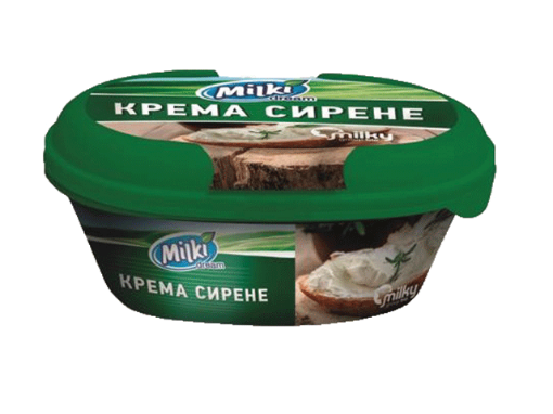 Снимка на Крема сирена Milki Dream 180г кутия